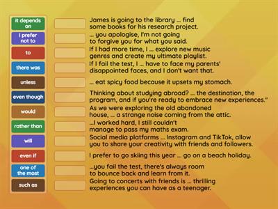 B1 grammar structures 1