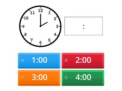 Часы. Циферблат. Ровное время