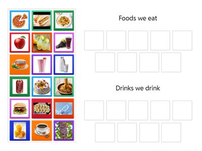 Basic categories: Food or Drink?