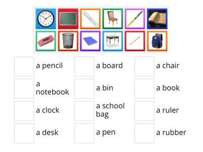 ODI 2 Classroom objects