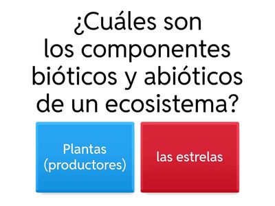 LOS ECOSISTEMAS
