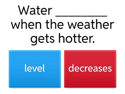 Vocabulary quiz part 1