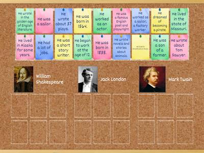 Famous writers (Vereshchagina)