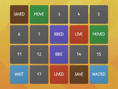 SIMPLE PAST - Regular verbs