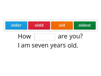 HOW OLD ARE YOU?