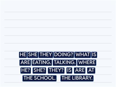 Unit 11 Sentence Maker