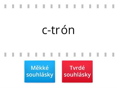 Měkké a tvrdé souhlásky