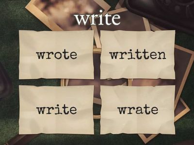  Irregular Past Participle