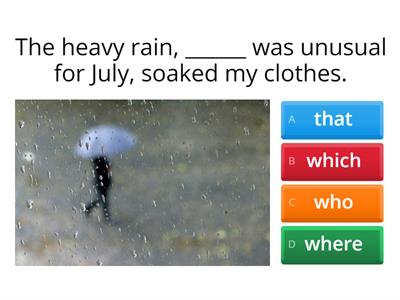 Non-defining relative clauses 