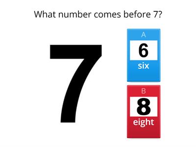 Before and After to 30 Counting