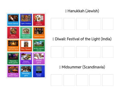 Celebrations G1 (Level: Difficult)