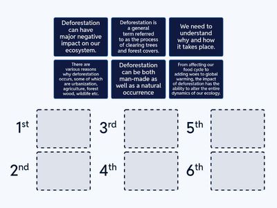 Order sentences Dw3d1