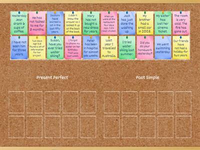 Present Perfect or Past Simple