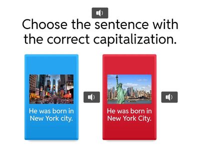 Capitalization practice