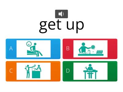 Personal description - Daily routines (Quiz)