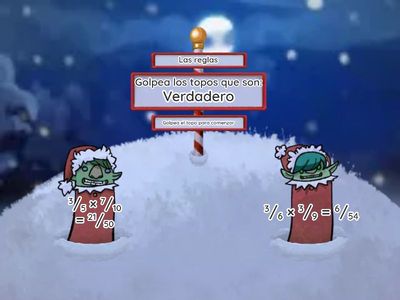 Practicando multiplicación de fracciones