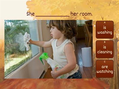 PRESENT CONTINUOUS TENSE