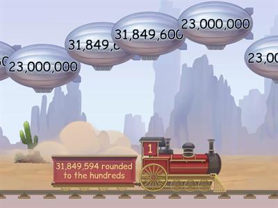 I1C2D4 Rounding Train Game