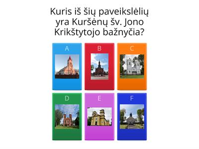 Lankytinos Kuršėnų vietos