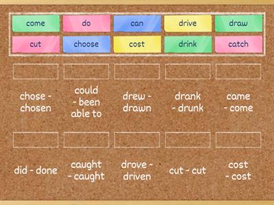 Life Vision El - U6 Irreg.verbs C-D