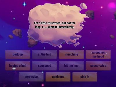 Project Hail Mary 10-11. Vocabulary