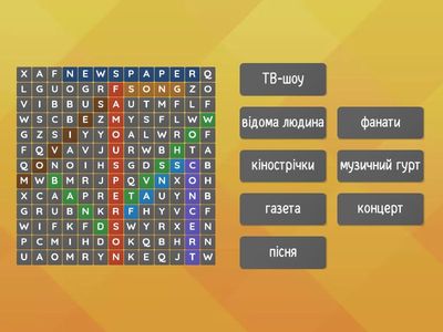 Unit 11, Entertainment (2), Prepare 5