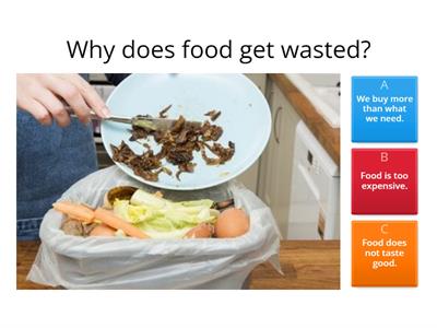 Food Waste 1st Grade