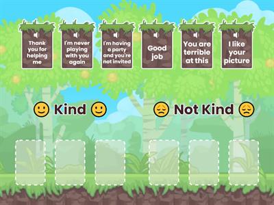 Kind / Not Kind Sort