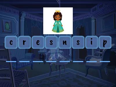 Stars 2 - Unscramble the words