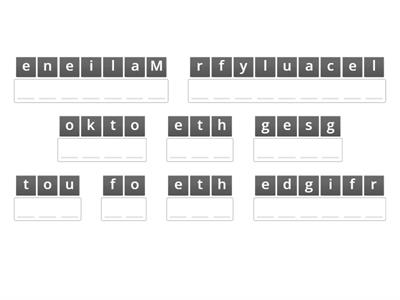 Sentence Building/ Adverbs/ Activity 1