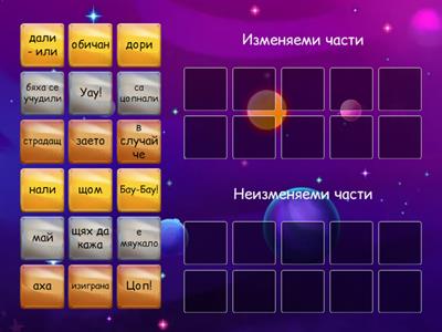 Части на речта