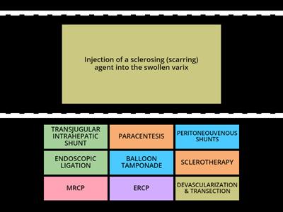 TREATMENTS & DIAGNOSTICS OF VARICES, ASCITES, & JAUNDICE