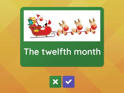 Months of the year FLASH CARDS