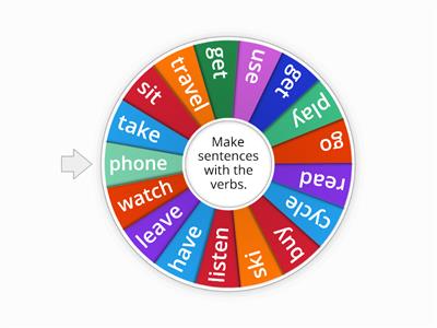 (IR)REGULAR VERBS bingo (Hot Spot 2 TB p.120)