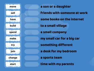 Collocations goals