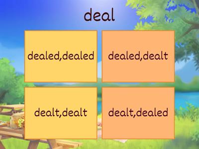 Irregular verbs 
