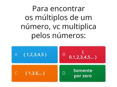 Múltiplos e Divisores