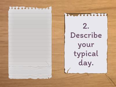 Speaking Cards: Personal Questions