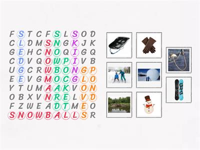 Be Curious 5 Unit 5 (vocabulary)