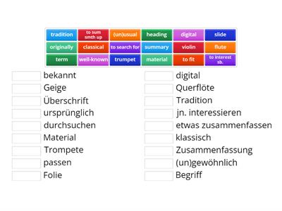 Access 3 - Vocabulary 3