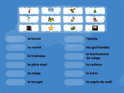 Joyeux Noel french vocabulary