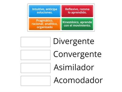 Estilos de Aprendizaje