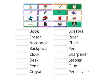 Classroom Objects