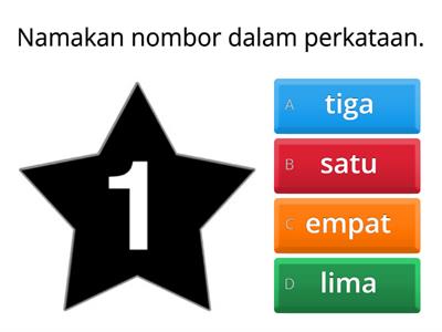 Nombor 1 hingga 5