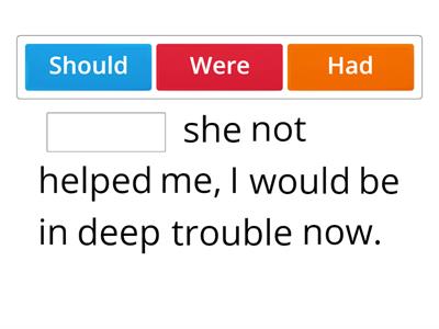 Inverted conditionals: should, were or had?