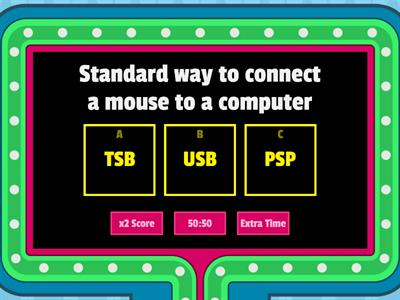 Gameshow Quiz Standards