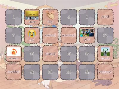 Regular past verbs -ed