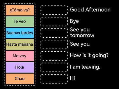 Saludos y Despedidas (Greetings and Good-byes)