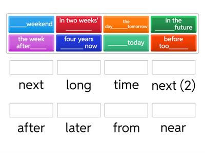Future time expressions (Think 2)