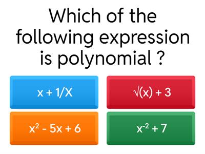 POLYNOMIALS IDENTIFY